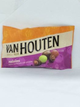 VAN HOUTEN RAISINS MILK COCHOLATE 80G