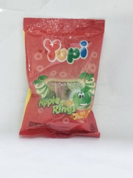 YUPI APPLE RINGS 45G