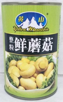 YELLOW MOUNTAIN WHOLE MUSHROOM 425G 黄山牌蘑菇