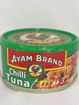 AYAM BRAND CHILI TUNA 185G ǹ