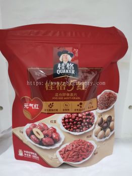 QUAKER FIVE RED MULTI-GRAIN 480G 桂格五红即食麦片