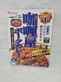 HOUSE KARI-YA CURRY PORK MEDIUM SPICY 180G(BLUE)