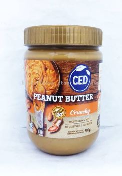 CED PEANUT BUTTER CRUNCHY 500G