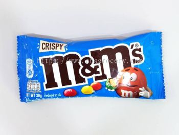 M&M' S CRISPY 34g M豆巧克力