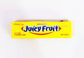 JUICY FRUIT CHEWING GUM 5'S