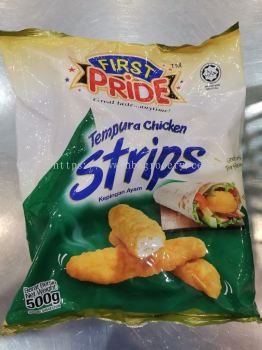 FIRST PRIDE TEMPURA CHICKEN STRIPS 500G