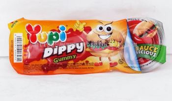 YUPI GUMMY DIPPY BURGER 22.5G