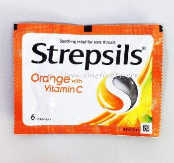 STREPSILS ORANGE VITAMIN