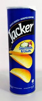 JACKER POTATO CRISPS SOUR CREAM&ONION