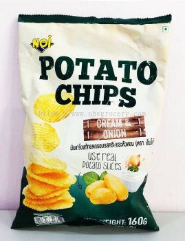 TG NO1 POTATO CHIPS CREAM&ONION 160G