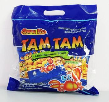 SNEK KU TAMTAM CRAB FLAVOURED SNACKS 25G X 8'S