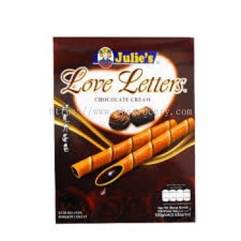 JULIE'S LOVE LETTERS CHOCOLATE 100G