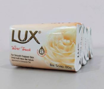 LUX VELVET TOUCH 3+1 BAR SOAP