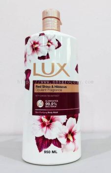 LUX RED SHISO & HIBISCUS BODYWASH 950ML