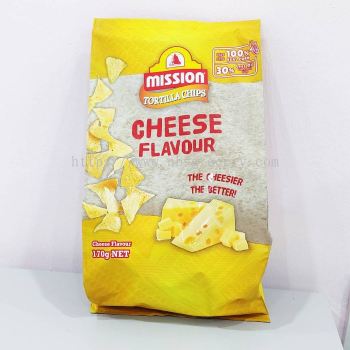 MISSION TORTILLA CHIPS CHEESE 170G