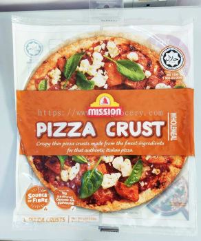 MISSION WHOLEMEAL PIZZA CRUST 300G