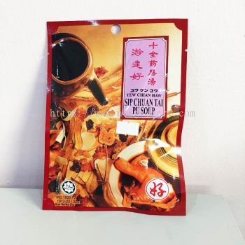 YCH SIP CHUAN TAI PU TANG(SACHET) 游建好十全大补汤 50G