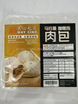 MAY SING CURRY CHIC BAO 4'S 咖喱鸡肉包