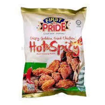 FIRST PRIDE HOT&SPICY CRISPY GOLDEN FRIED CHICKEN 750G