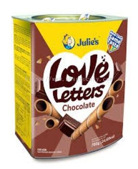 JULIE'S LOVE LETTERS CHOCOLATE 705G巧克力卷