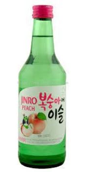 JINRO PEACH SOJU 360ML