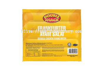 DOUBLE SNAK SMOKED CHICKEN FRANK 300G