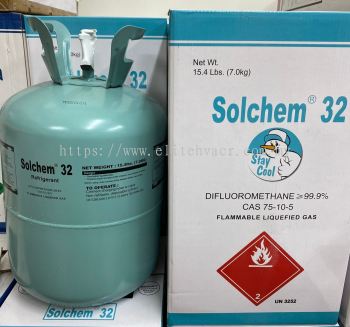 SOLCHEM R32 (7KG) GAS REFRIGERANT 