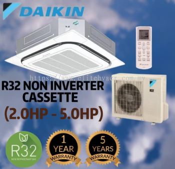 DAIKIN R32 CEILING CASSETTE NON INVERTER SMART CONTROL