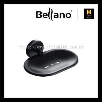 Bellano Soap Dish Plate (Black) BLN7208BKSS