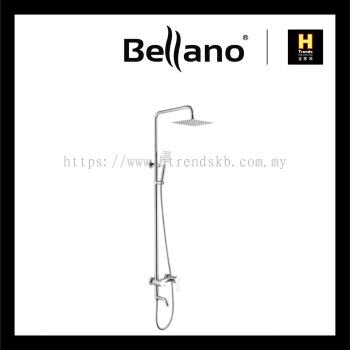 Bellano 3Way Exposed Mixer (Square-Chrome) BLN-5122S-SS