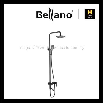 Bellano 3Way Exposed Mixer (Round-Black) BLN-5132R-BK