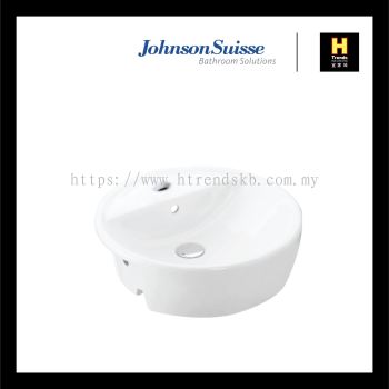 Johnson Suisse Basel Semi-Recessed Basin (WBSABA201WW)