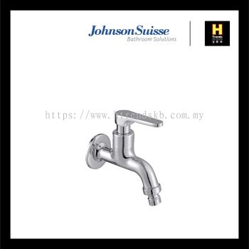 Johnson Suisse Fermo-N 1/2" Washing Machine Tap With Wall Flange (WBFA301402CP)
