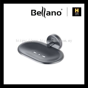 Bellano Soap Dish (Metal Grey) BLN7208MGSS