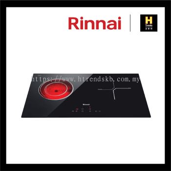 Rinnai 70cm 2-zone Combi Hob (Glass) RB-7022HE-CB