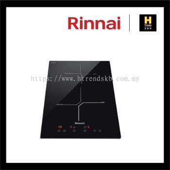 Rinnai 30cm 2-zone Induction Hob (Glass) RB-3022H-CB