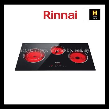 Rinnai 70cm 3-zone Vitroceramic Hob (Glass) RB-7013E-CB