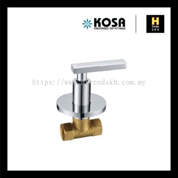 Kosa 3/4" Stop Valve With Flange (Quarter Turn)  KT013S20QTRFP