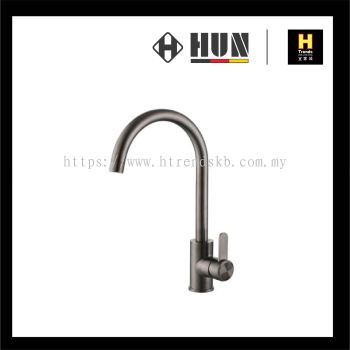 HUN Single Lever Sink Tap (Titanium) HWT9113