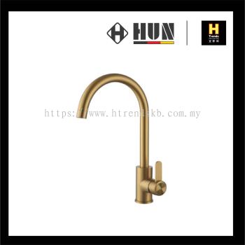 HUN Single Lever Sink Mixer Tap (Gold) HWT9213-HC