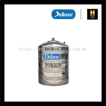 Deluxe 304 Stainless Steel Water Tank / Tangki Air (Vertical Without Stand/ Flat Bottom)