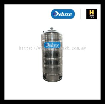 Deluxe 304 Stainless Steel Water Tank / Tangki Air (Slim & Tall Without Stand/ Round Bottom)