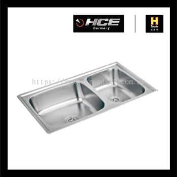 HCE Stainless Steel Sink - Double Bowl KS9051