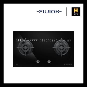 Fujioh 2 Burner Build In Gas Hob (Glass) FH-GS3028SVGL