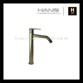 Hans SUS304 Tall Basin Tap (Gold) HBST36480GD