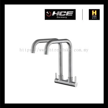 HCE Double Spout Wall Sink Tap SFK2013A