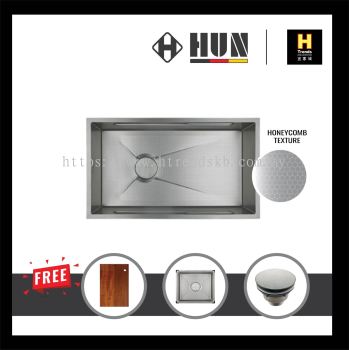 HUN Honeycomb Multifunction Kitchen Sink - Single Bowl (Nano Silver) HKS251