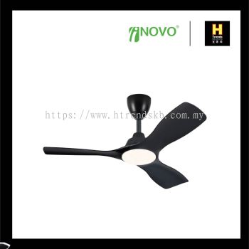 INOVO 42" Ceiling Fan (POLO 42 LED - Matt Black)