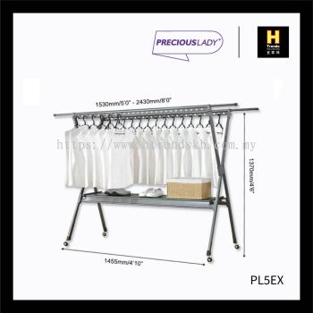 Precious Lady Aluminium X-Rack Extendable Drying Rack PL5EX