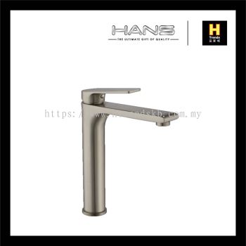 Hans Brushed Gold Chromed Tall Basin Tap HBST38350GD